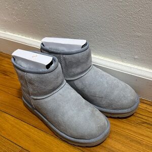 UGG baby blue mini boots